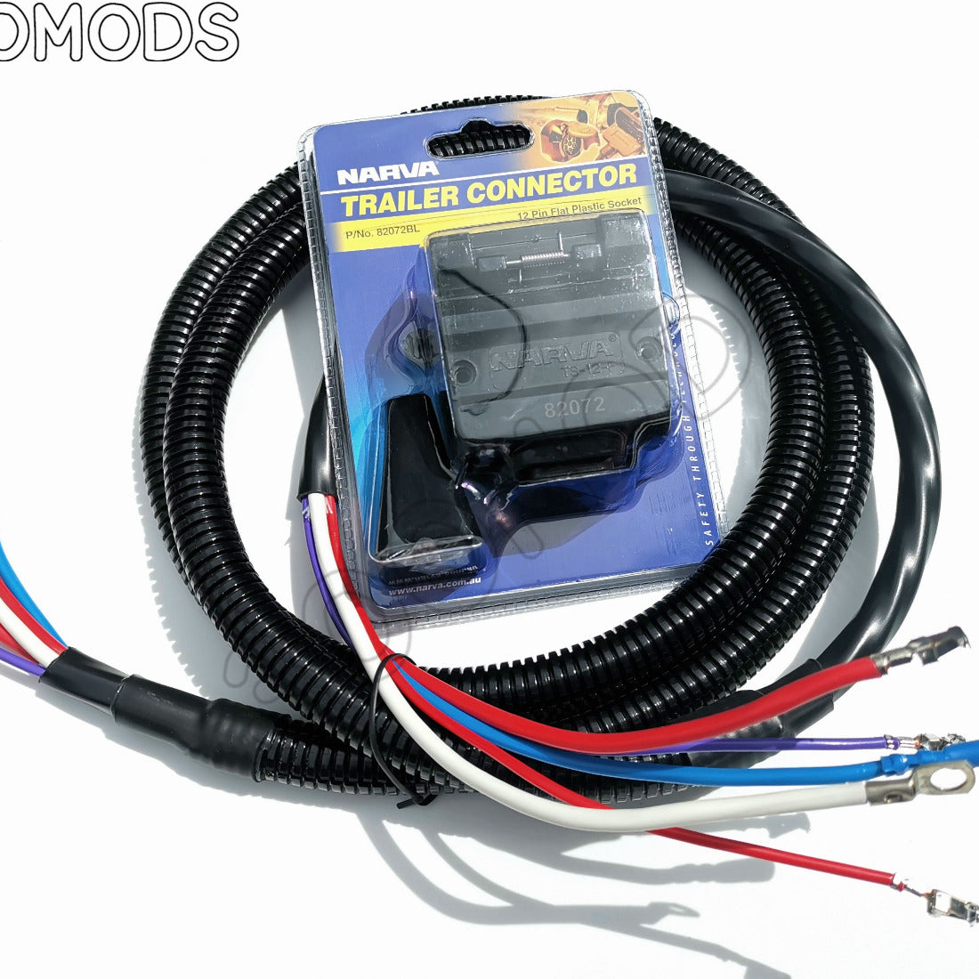 12 pin trailer plug harness for Toyota LandCruiser 300 All Series (2021 - Current)