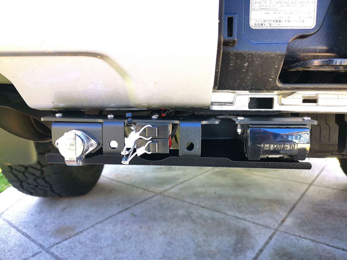 TLR Trailer Bracket for Toyota Landcruiser 300 Series – Left Hand Side