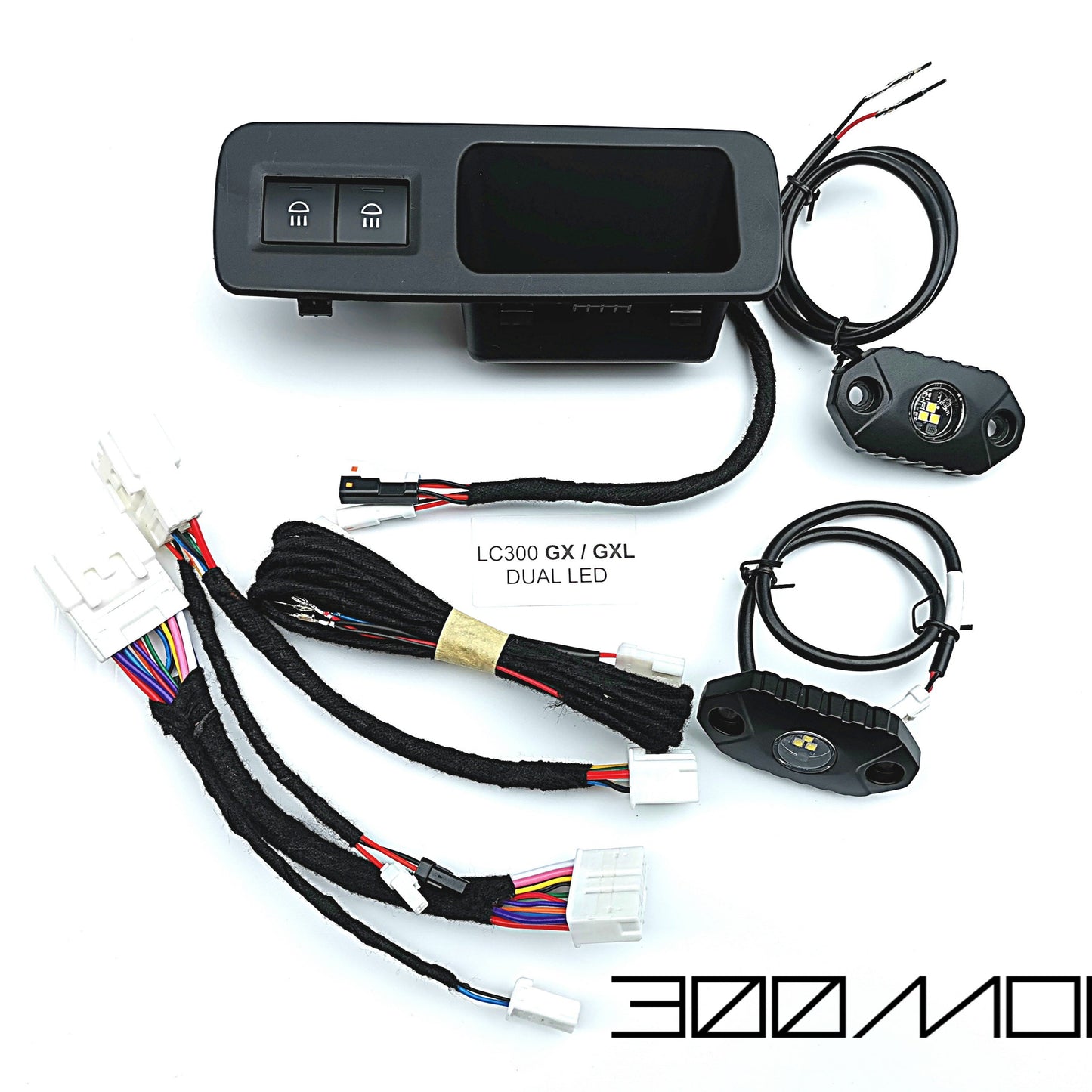 Best ever Dual LED Lights in Rear Boot & Tailgate for Toyota Land Cruiser 300 All Series (2021 - Current))