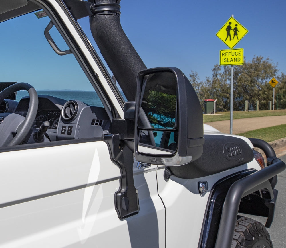 Clearview Towing Mirror Electric Adjustment for Toyota Landcruiser LC79 LC78 LC76 (from 2023 Sep on) (GXL only))