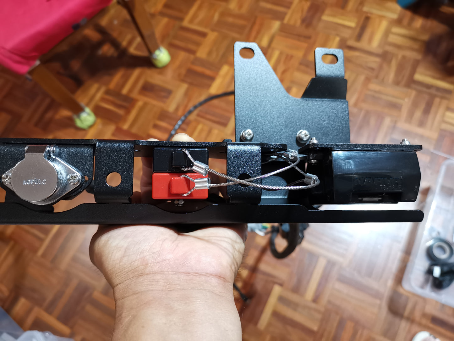 TLR Trailer Bracket for Toyota Landcruiser 300 Series – Left Hand Side
