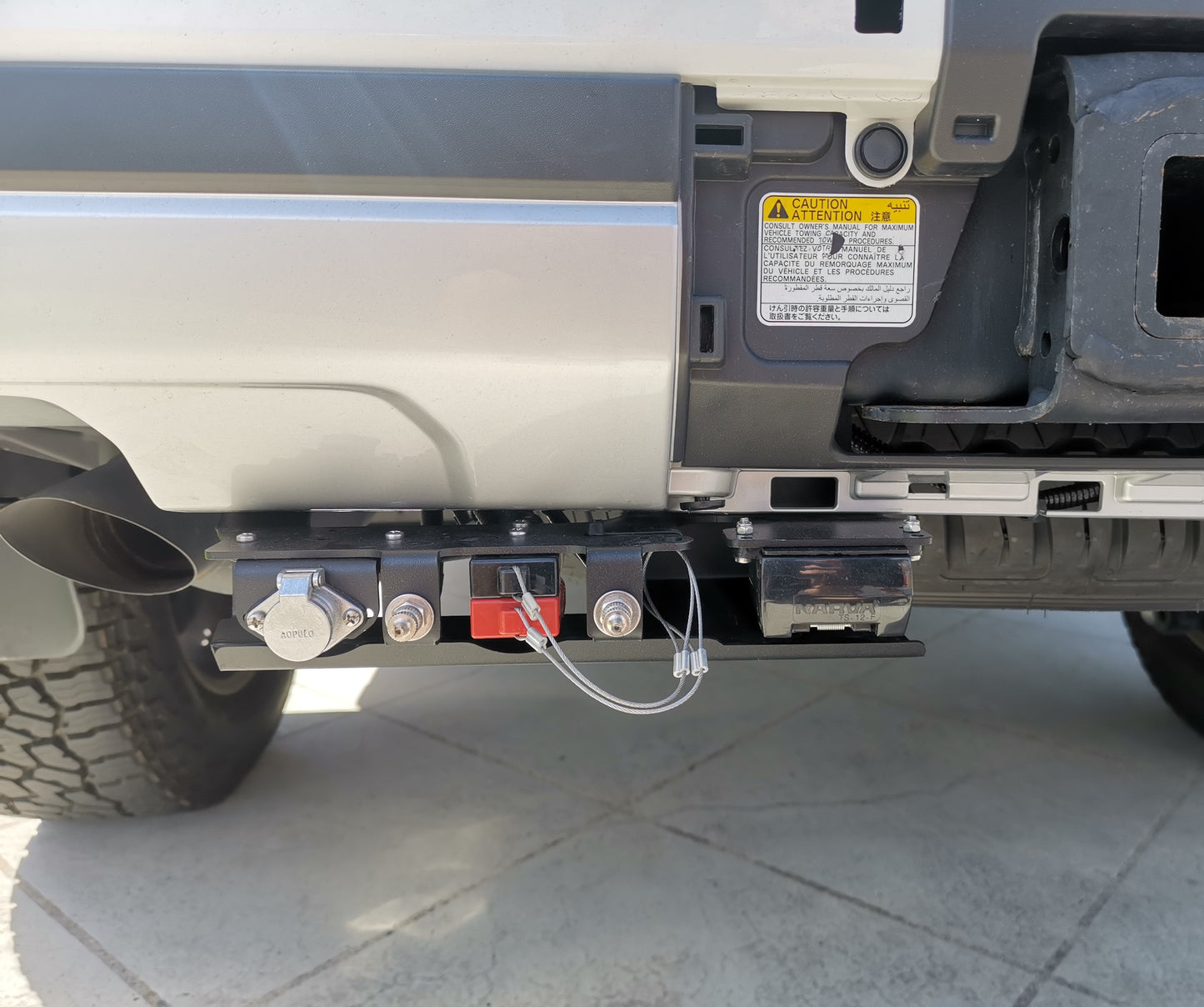 TLR Trailer Bracket for Toyota Landcruiser 300 Series – Left Hand Side