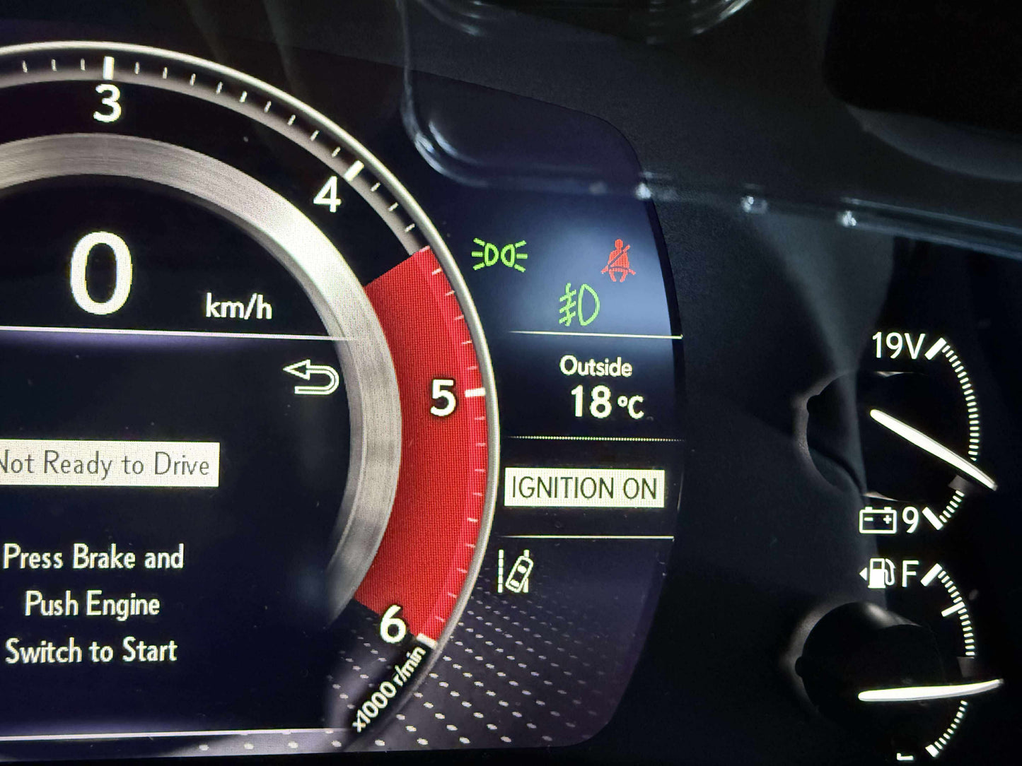 Lane Departure Alert Auto Switch-off at Startup for Lexus 600 / 500d (2021 - 2024)