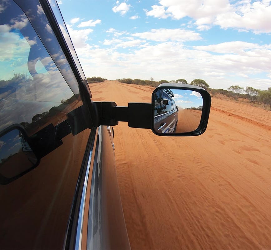 MSA POWER FOLD Towing Mirrors for Toyota LandCruiser 300 All Series