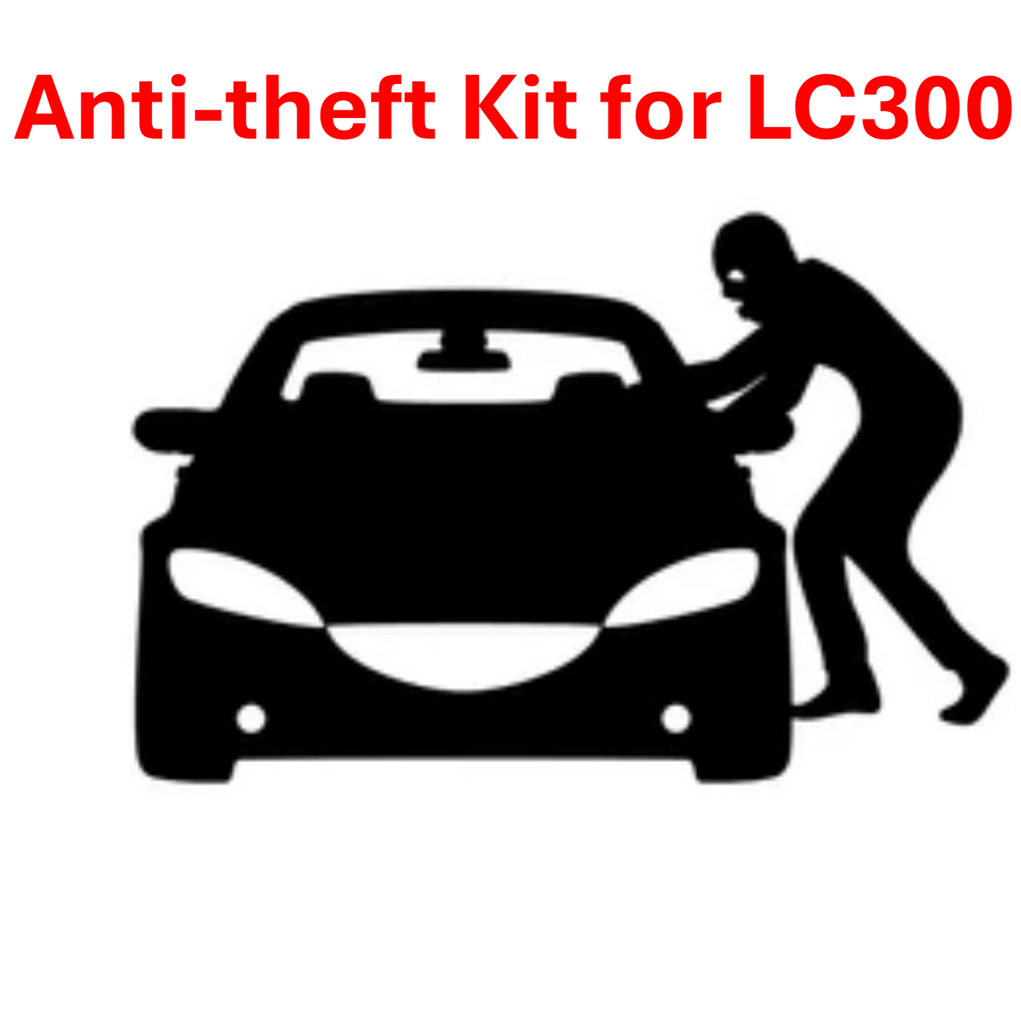 Anti-theft Kit for Toyota Land Cruiser 300 (2021 - 2025)-PRE-ORDER ONLY
