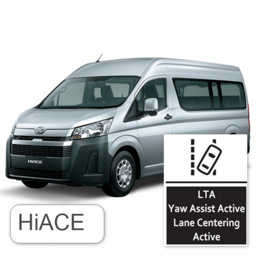 Lane Departure Alert Auto Switch-off at Startup suitable for Toyota HiACE
