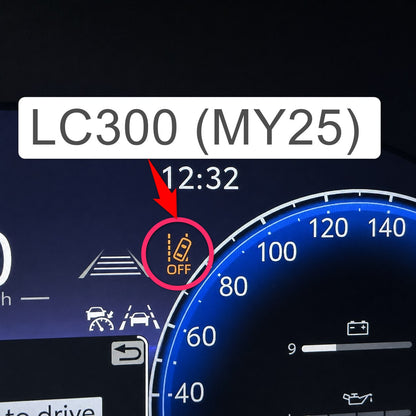 Lane Departure Alert Auto Switch-off at Startup compatible with Toyota LandCrusier 300 all series (2025 - Current)