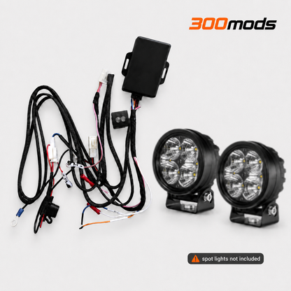 15 min DIY Canbus HighBeam Pickup Kit compatible with Toyota LandCrusier 250 (2024 - current) Spot Lights, LED Bars