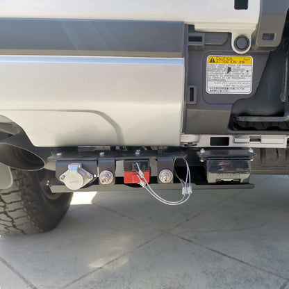 TLR Trailer Bracket and Guard for Toyota Landcruiser 300 Series – Left Hand Side