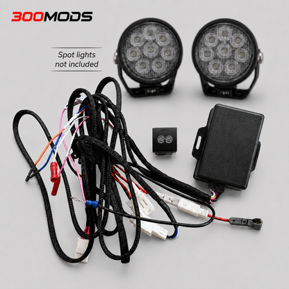 15 min DIY CANBUS High Beam Pickup kit compatible with Toyota LandCruiser 300 LC 300 all series (2021 - now) Spot lights, LED bars