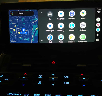 Full Screen Wireless & Wired Apple Carplay & Android Auto with optional Caravan Camera Integration for Toyota Land Cruiser 300 (2021 - 2024)