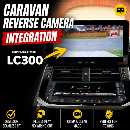 Caravan Camera Integration compatible with LC 300 series (2025 - Current)