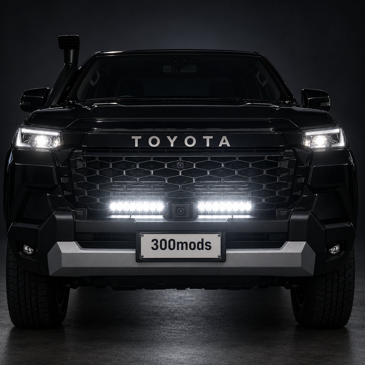 Behind-Grille Light Bar Kit for Toyota Hilux N90 (2026 onward)