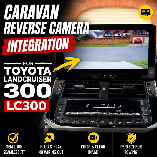 Caravan Camera Integration for Toyota Land Cruiser 300 series (2025 - Current)