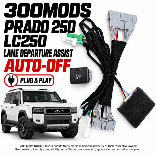 Lane Departure Alert Auto Switch-off at Startup compatible with Toyota LandCrusier Prado 250 (2024 - Current)