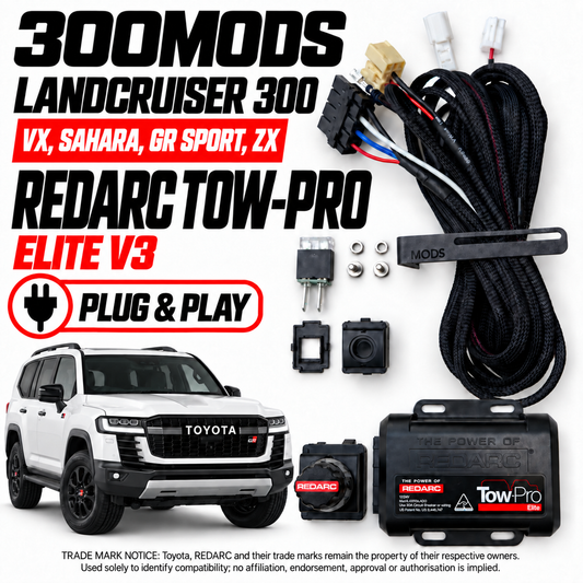 [30 min DIY] Brake Controller Kit Suit for Redarc Towpro V3 Elite for Toyota LandCruiser 300 LC300