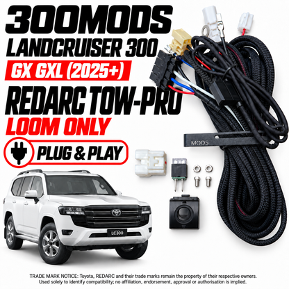 [30 min DIY] Brake Controller Kit Suit for Redarc Towpro V3 Elite for Toyota LandCruiser 300 LC300
