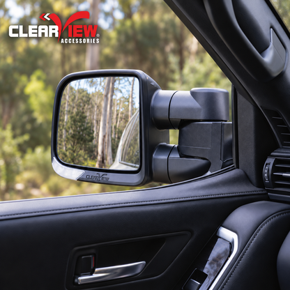 Toyota LandCruiser 300 ClearView Towing Mirror Compact