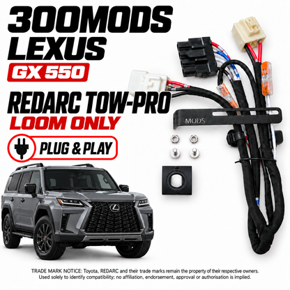 Lexus GX 550 RedArc Brake Controller TowPro Elite V3 Harness Kit