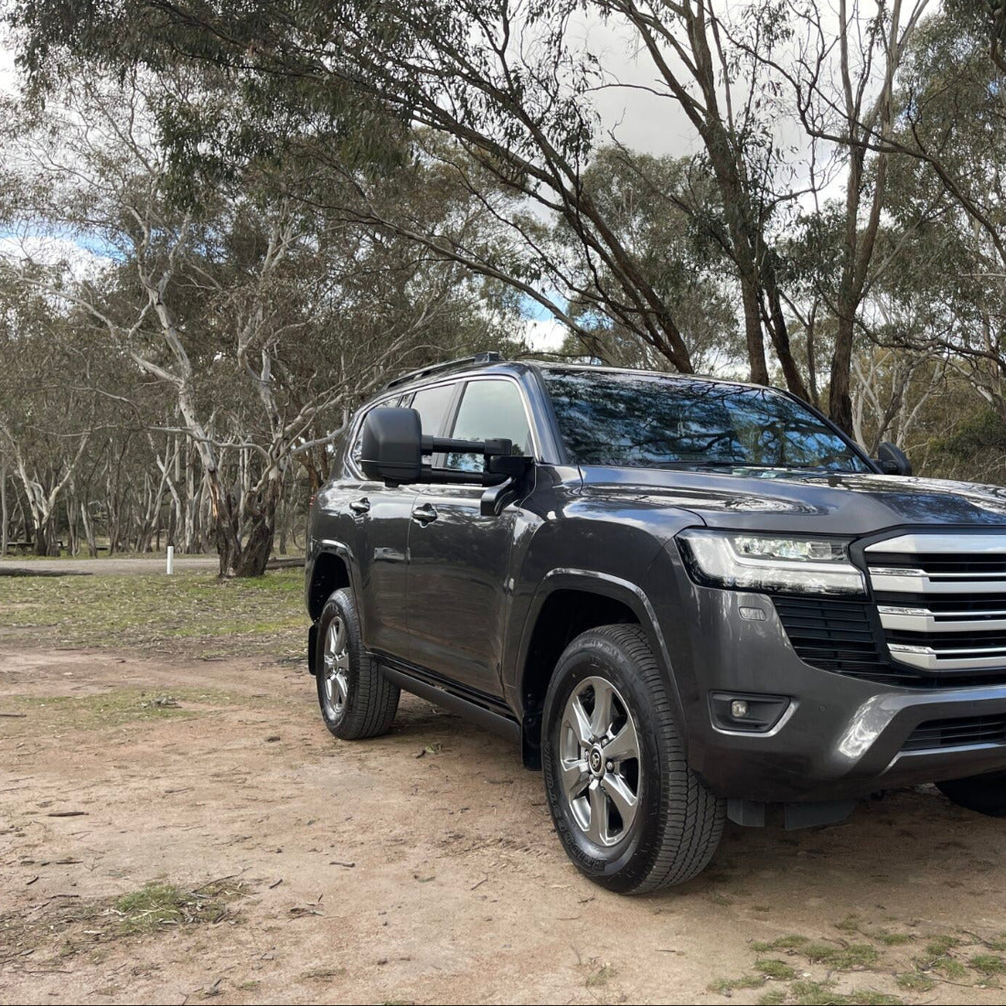 Clearview Towing Mirrors - Compact For Toyota Land Cruiser 300 all series
