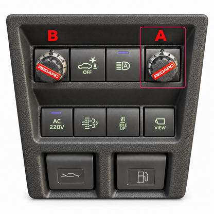 Unique Towpro switch insert for RedArc Brake Controler V3 elite suitable for Hilux N90 (2026 onwards))