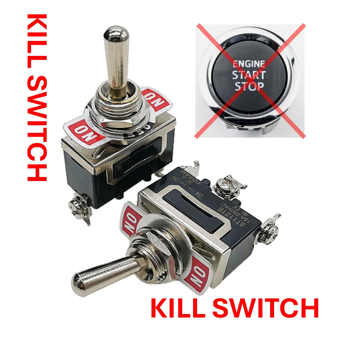 [Pre-Order] Hidden Kill Switch for Toyota Land Cruiser 300 / 200, Prado 250 / 150, Hilux and RAV4