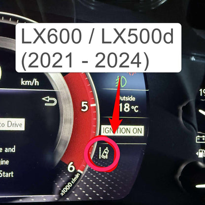 Lane Departure Alert Auto Switch-off at Startup compatible with Lexus 600 / 500d (2021 - 2024)