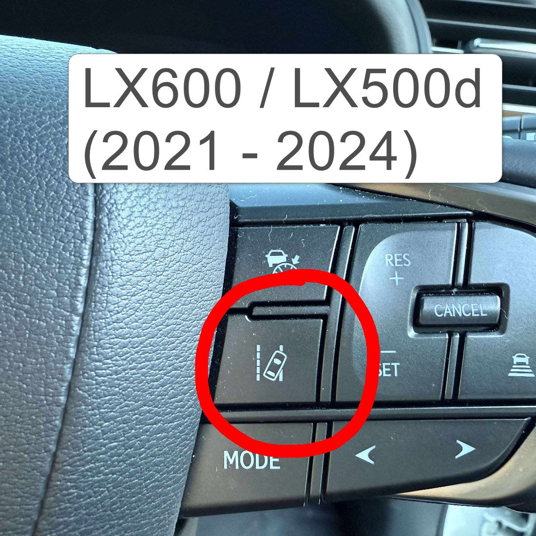 Lane Departure Alert Auto Switch-off at Startup compatible with Lexus 600 / 500d (2021 - 2024)