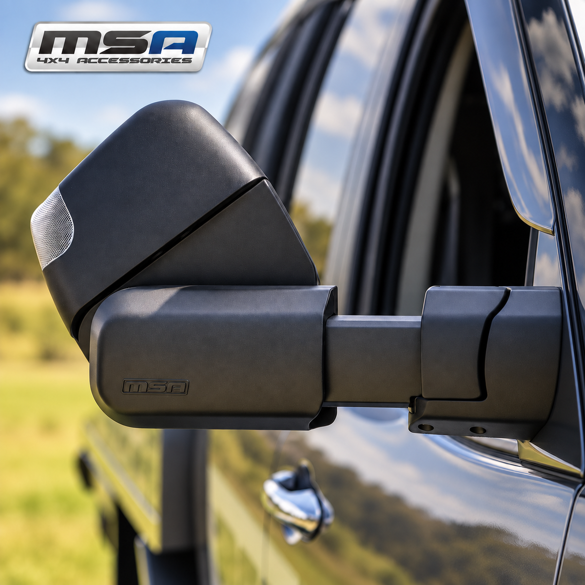 Toyota LandCruiser 300 ClearView Towing Mirror MSA