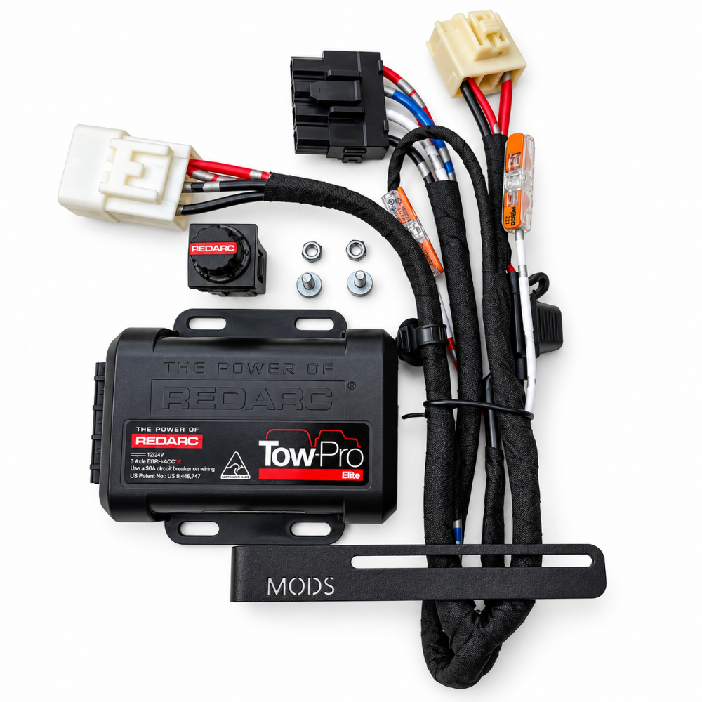 Toyota Prado 250 REDARC Brake Controller TowPro Elite Complete Wiring Kit
