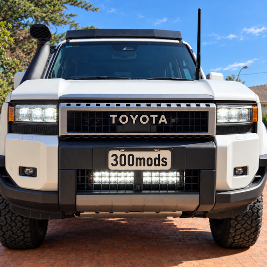Behind-Grille Light Bar Kit compatible with Toyota LandCrusier 250 (2024 - current)