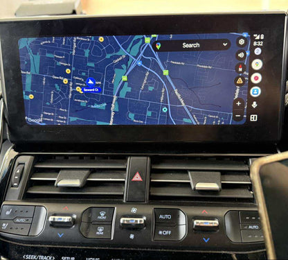 Full Screen Wireless & Wired Apple Carplay & Android Auto with optional Caravan Camera Integration for Toyota Land Cruiser 300 (2021 - 2024)