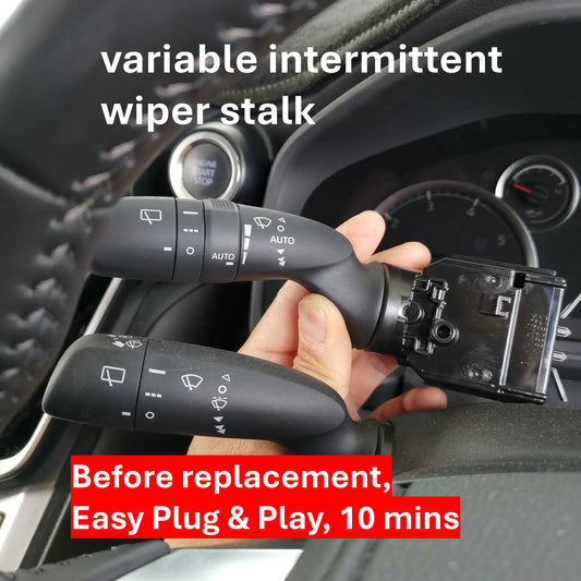 Variable Intermittent Wiper Stalk and Rain Sensor compatible with Land Cruiser GX / GXL (2021 - current)