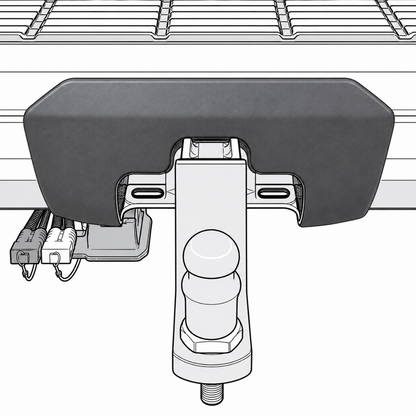 Tow Cover for Toyota LC300 Land Cruiser 300 (2021 - current)[Not for ZX]